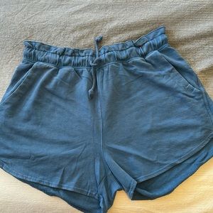 Blue comfy shorts